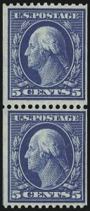 Sale 1007, Lot 2653, 1908-10 Washington-Franklin Issues (Scott 331-358)