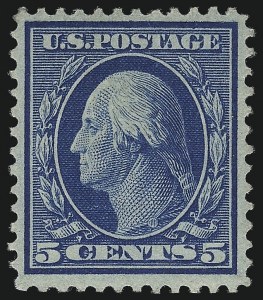 Sale 1007, Lot 2665, 1909 Bluish Paper Issue (Scott 357-366)