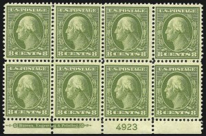 Sale 1007, Lot 2681, 1910-13 Washington-Franklin Issue (Scott 369-395)