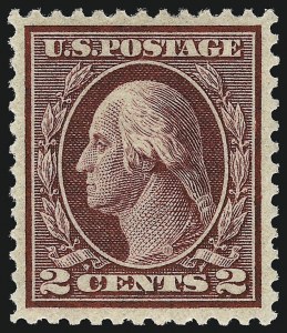 Sale 1007, Lot 2702, 1912-14 Washington-Franklin Issue (Scott 405-423)