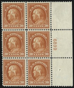 Sale 1007, Lot 2709, 1912-14 Washington-Franklin Issue (Scott 405-423)