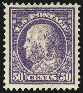 Sale 1007, Lot 2711, 1912-14 Washington-Franklin Issue (Scott 405-423)