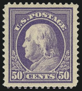 Sale 1007, Lot 2712, 1912-14 Washington-Franklin Issue (Scott 405-423)