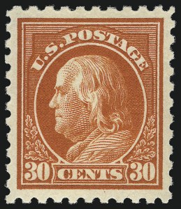 Sale 1007, Lot 2721, 1913-15 Washington-Franklin Issues (Scott 424-460)