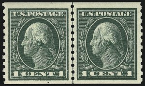 Sale 1007, Lot 2727, 1913-15 Washington-Franklin Issues (Scott 424-460)