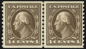 Sale 1007, Lot 2732, 1913-15 Washington-Franklin Issues (Scott 424-460)