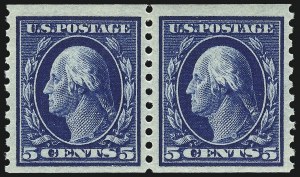 Sale 1007, Lot 2734, 1913-15 Washington-Franklin Issues (Scott 424-460)