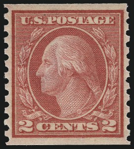 Sale 1007, Lot 2744, 1913-15 Washington-Franklin Issues (Scott 424-460)