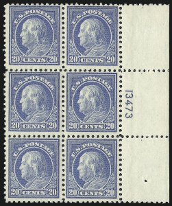 Sale 1007, Lot 2793, 1917-19 Issues (Scott 491-524)