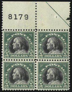 Sale 1007, Lot 2811, 1917-19 Issues (Scott 491-524)