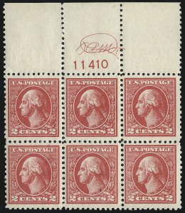 Sale 1007, Lot 2816, 1918-20 Offset Printing Issues (Scott 528-534B)