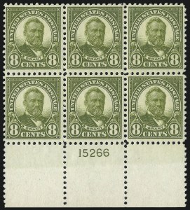 Sale 1007, Lot 2838, 1922-29 Issues (Scott 551-573a)