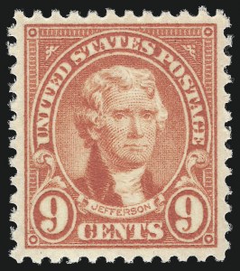 Sale 1007, Lot 2840, 1922-29 Issues (Scott 551-573a)