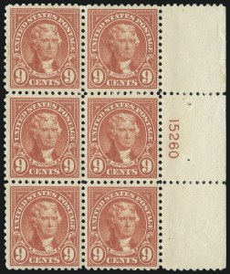 Sale 1007, Lot 2841, 1922-29 Issues (Scott 551-573a)