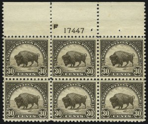 Sale 1007, Lot 2843, 1922-29 Issues (Scott 551-573a)