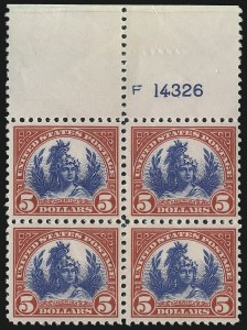 Sale 1007, Lot 2857, 1922-29 Issues (Scott 551-573a)