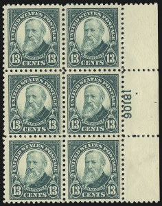 Sale 1007, Lot 2873, 1922 and Later Issues (Scott 578 onwards)