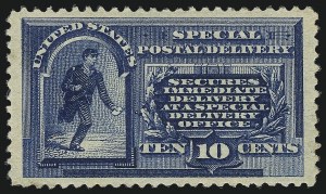 Sale 1007, Lot 2937, Special Delivery, Registration (E, F)