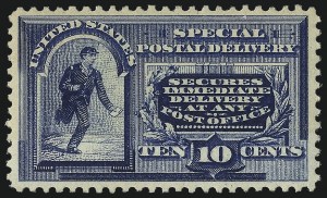 Sale 1007, Lot 2938, Special Delivery, Registration (E, F)