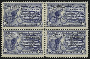 Sale 1007, Lot 2940, Special Delivery, Registration (E, F)