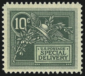Sale 1007, Lot 2941, Special Delivery, Registration (E, F), 10c Green, Special Delivery (E7) Sale 1007, Lot 2941, Special Delivery, Registration (E, F)