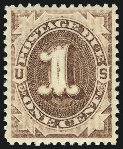 Sale 1007, Lot 2950, Postage Due (Scott J1-J24)