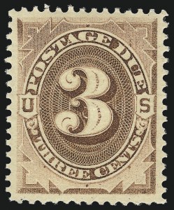 Sale 1007, Lot 2952, Postage Due (Scott J1-J24)