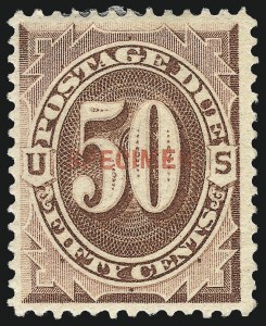 Sale 1007, Lot 2958, Postage Due (Scott J1-J24)