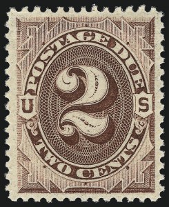 Sale 1007, Lot 2962, Postage Due (Scott J1-J24)