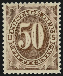 Sale 1007, Lot 2968, Postage Due (Scott J1-J24)