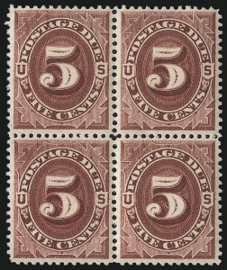 Sale 1007, Lot 2973, Postage Due (Scott J25-J80b)