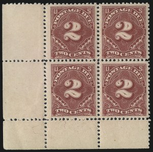 Sale 1007, Lot 2982, Postage Due (Scott J25-J80b)