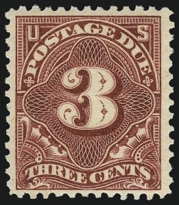 Sale 1007, Lot 2983, Postage Due (Scott J25-J80b)