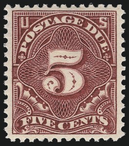 Sale 1007, Lot 2988, Postage Due (Scott J25-J80b)