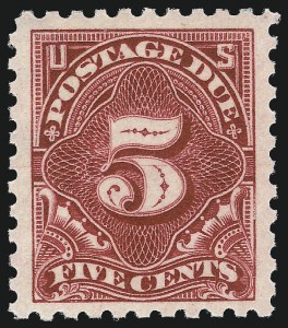 Sale 1007, Lot 2996, Postage Due (Scott J25-J80b)