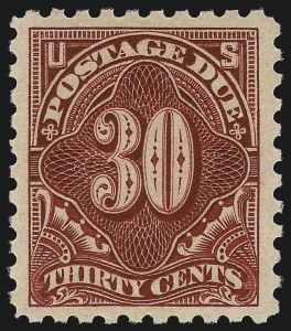 Sale 1007, Lot 2999, Postage Due (Scott J25-J80b)