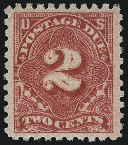 Sale 1007, Lot 3001, Postage Due (Scott J25-J80b)