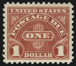 Sale 1007, Lot 3006, Postage Due (Scott J25-J80b)