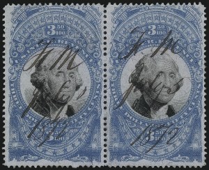 Sale 1007, Lot 3109, First and Second Issue Revenues