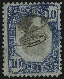 Sale 1007, Lot 3118, Second Issue Revenue Inverts