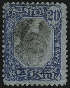 Sale 1007, Lot 3121, Second Issue Revenue Inverts