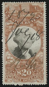 Sale 1007, Lot 3133, Third Issue Revenues