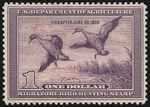 Sale 1007, Lot 3163, Hunting Permit singles (RW)