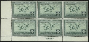 Sale 1007, Lot 3165, Hunting Permit blocks (RW)