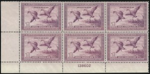 Sale 1007, Lot 3167, Hunting Permit blocks (RW)