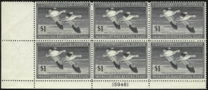 Sale 1007, Lot 3175, Hunting Permit blocks (RW)