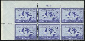 Sale 1007, Lot 3177, Hunting Permit blocks (RW)