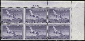 Sale 1007, Lot 3180, Hunting Permit blocks (RW)