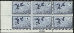 Sale 1007, Lot 3185, Hunting Permit blocks (RW)