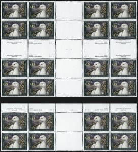 Sale 1007, Lot 3207, Hunting Permit blocks (RW)